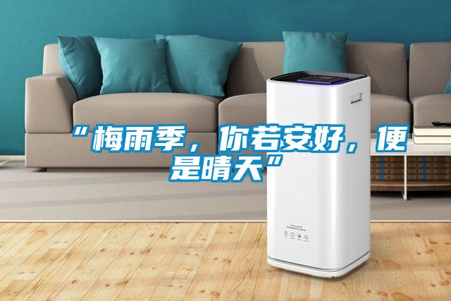 “梅雨季，你若安好，便是晴天”