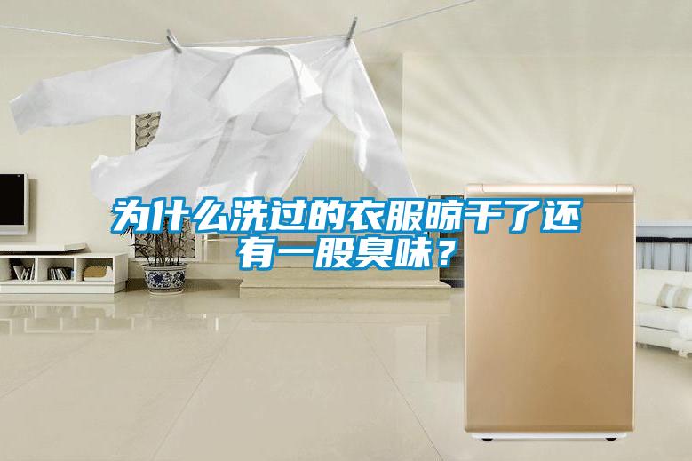 為什么洗過的衣服晾干了還有一股臭味？