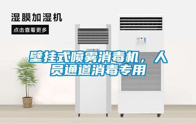 壁掛式噴霧消毒機(jī)，人員通道消毒專用