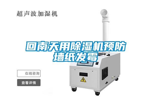 回南天用除濕機預防墻紙發(fā)霉