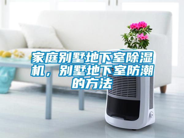 家庭別墅地下室除濕機，別墅地下室防潮的方法