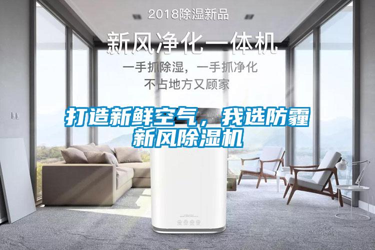 打造新鮮空氣，我選防霾新風(fēng)除濕機(jī)