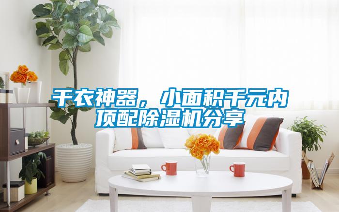 干衣神器，小面積千元內(nèi)頂配除濕機(jī)分享