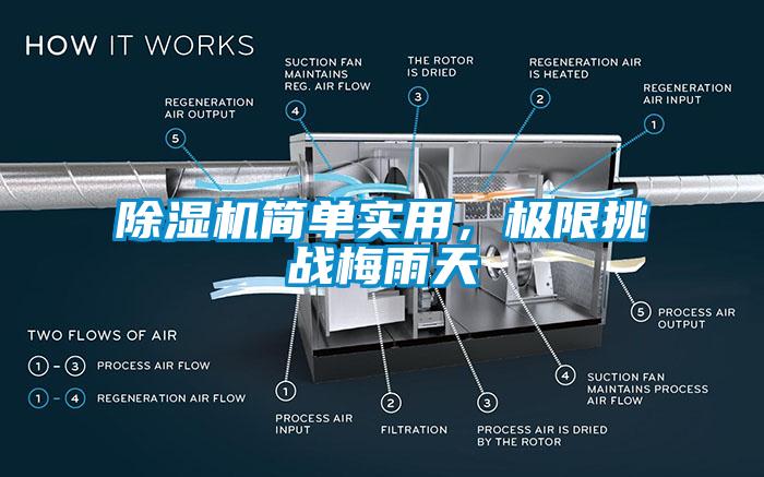 除濕機(jī)簡(jiǎn)單實(shí)用，極限挑戰(zhàn)梅雨天