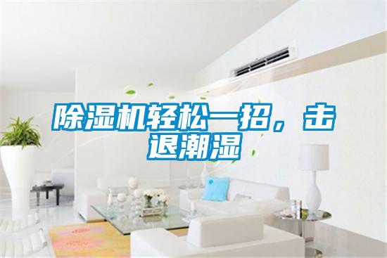除濕機輕松一招，擊退潮濕