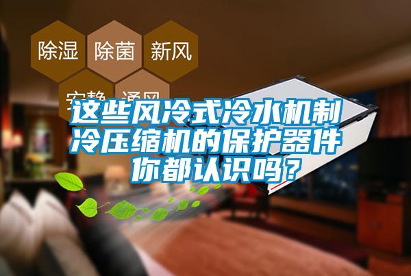 這些風(fēng)冷式冷水機(jī)制冷壓縮機(jī)的保護(hù)器件 你都認(rèn)識嗎？