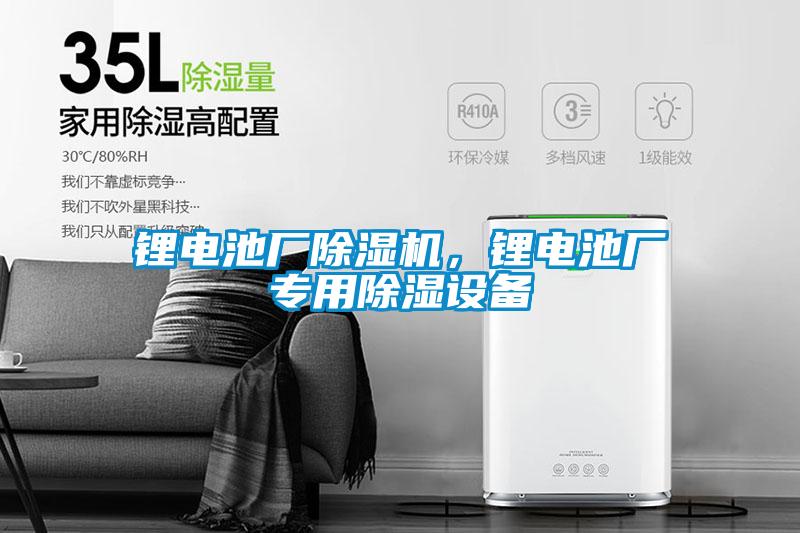 鋰電池廠除濕機(jī)，鋰電池廠專(zhuān)用除濕設(shè)備