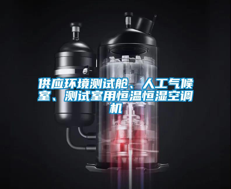 供應環(huán)境測試艙、人工氣候室、測試室用恒溫恒濕空調(diào)機