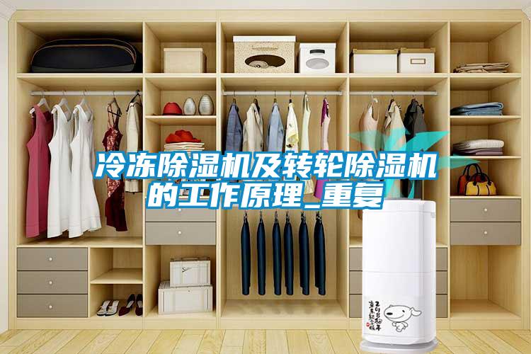 冷凍除濕機及轉輪除濕機的工作原理_重復