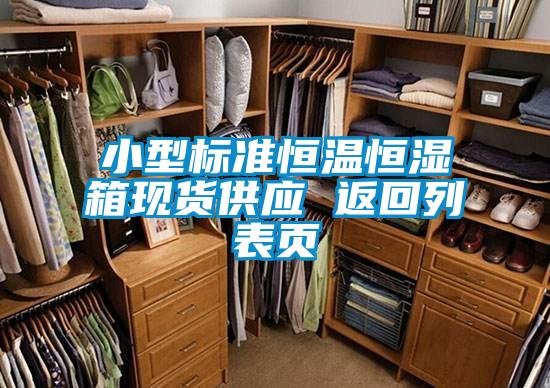 小型標(biāo)準(zhǔn)恒溫恒濕箱現(xiàn)貨供應(yīng) 返回列表頁