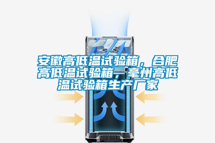 安徽高低溫試驗箱，合肥高低溫試驗箱，毫州高低溫試驗箱生產廠家
