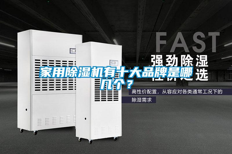 家用除濕機有十大品牌是哪幾個？