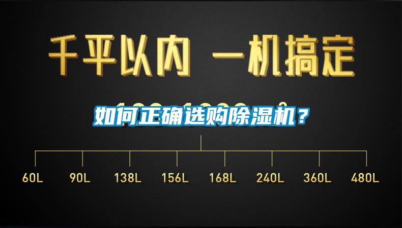 如何正確選購除濕機？