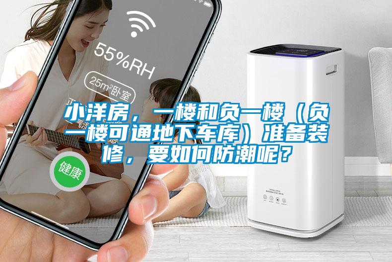 小洋房，一樓和負一樓（負一樓可通地下車庫）準(zhǔn)備裝修，要如何防潮呢？