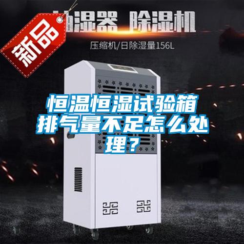 恒溫恒濕試驗(yàn)箱排氣量不足怎么處理？
