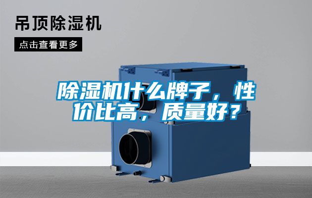 除濕機(jī)什么牌子，性價比高，質(zhì)量好？