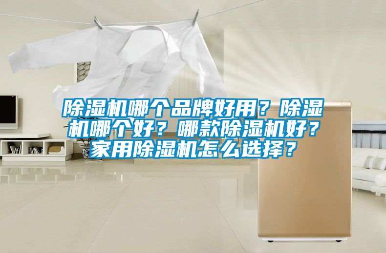除濕機哪個品牌好用？除濕機哪個好？哪款除濕機好？家用除濕機怎么選擇？