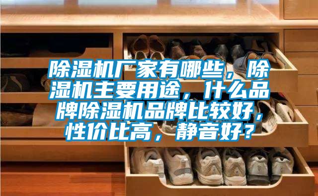 除濕機廠家有哪些，除濕機主要用途，什么品牌除濕機品牌比較好，性價比高，靜音好？