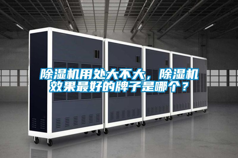 除濕機用處大不大，除濕機效果最好的牌子是哪個？