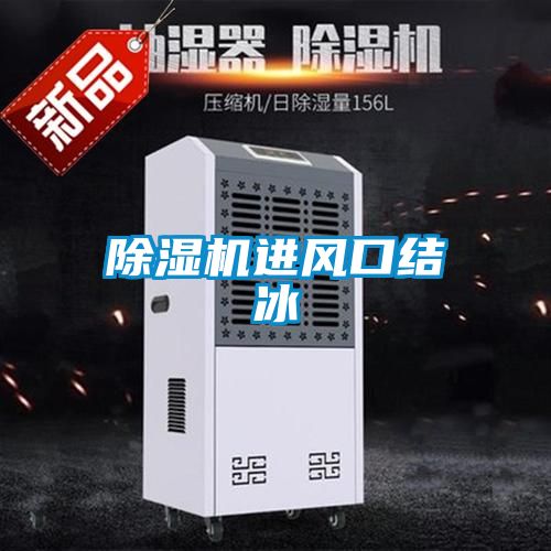 除濕機進風口結(jié)冰