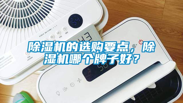 除濕機的選購要點，除濕機哪個牌子好？