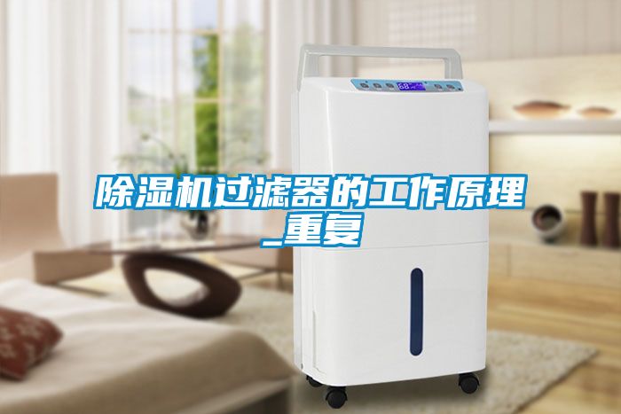 除濕機(jī)過(guò)濾器的工作原理_重復(fù)